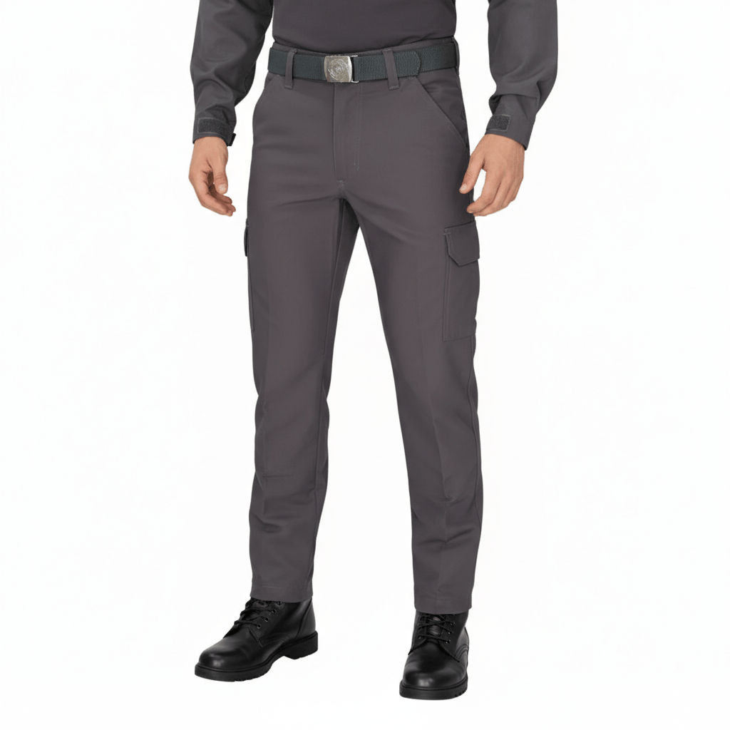 Calça Rip Stop 6 Bolsos Cinza Bandeirante PMSP | Toca Militar